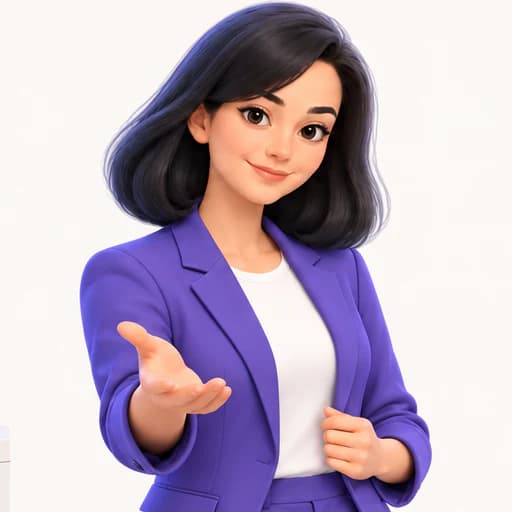 Inés dando la bienvenida